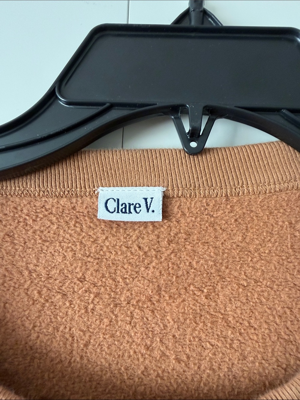 Clare V Brown 'CIAO' Graphic Crewneck Sweatshirt - Picture 2 of 4